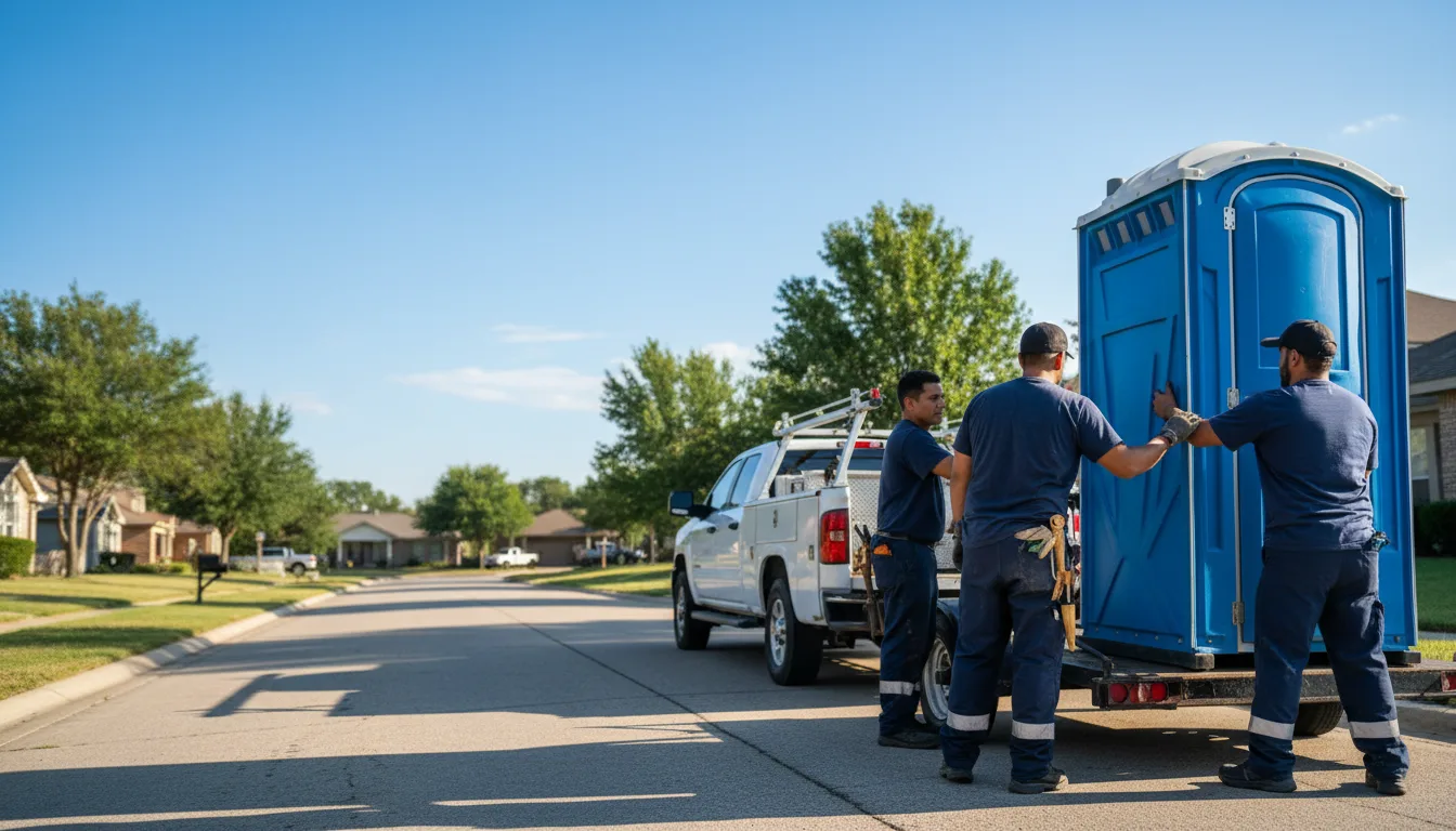 Portable Toilet Rental in Mayflower, AR near me